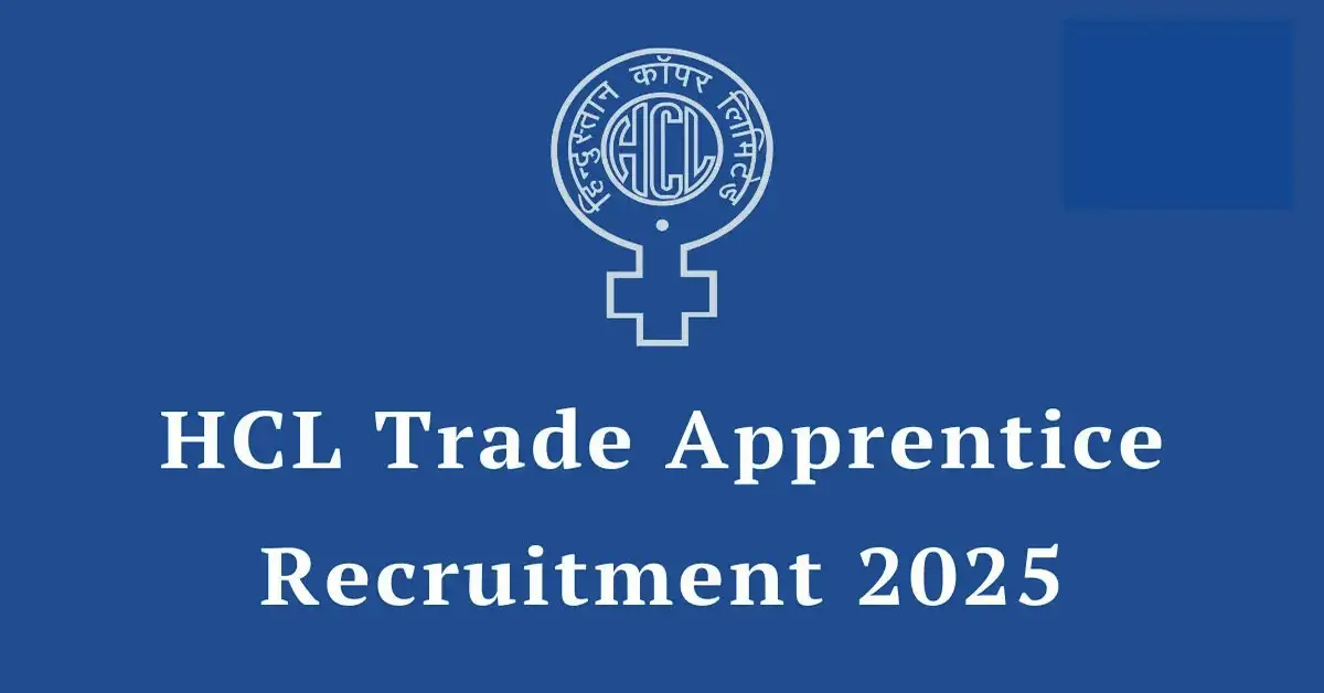 HCL Apprentice Jobs 2025